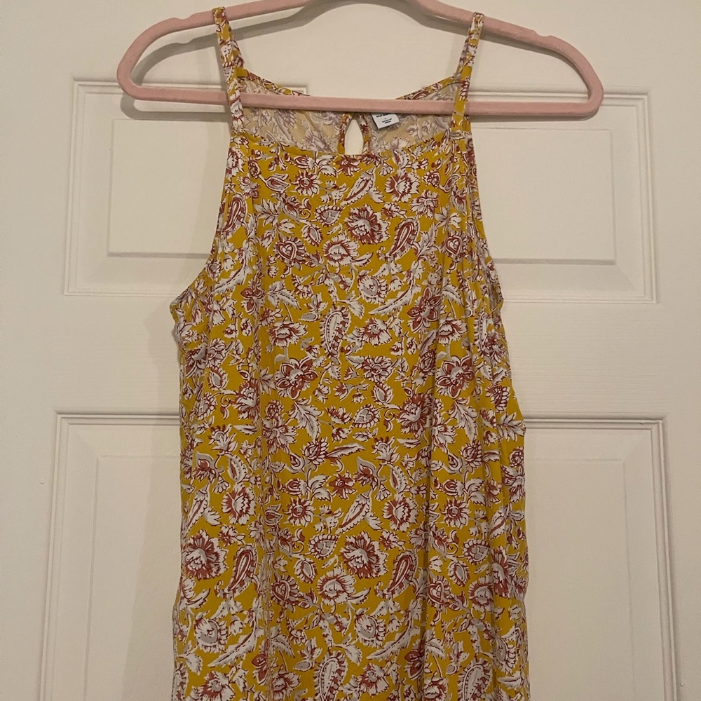 Mustard Yellow Tank Top